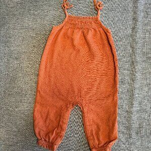 OLD NAVY Sleeveless jumpsuit / romper, 12 - 18 mo - Copper
